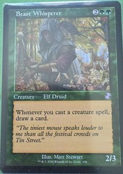 Beast Whisperer - Time Spiral Remastered (TSR) #356 - Rare