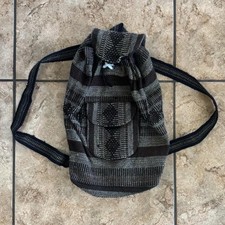 Cute Boho Hippie Personal Brown Daypack Backpack