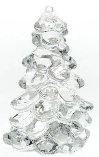 Christmas Holiday Tree - Mosser USA - Crystal Glass - Small 2 3/4"