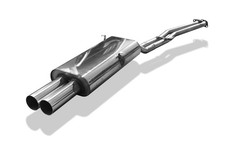 FOX Sportauspuffanlage BMW 3er E30 320i 325i, Endrohr 2x76mm