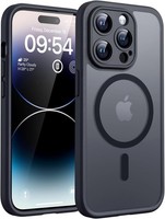 HandyhüLle Schwarz StoßFest Kratzfest FüR Iphone 14 Pro Max 6,7 Zoll Magsafe