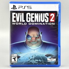 Evil Genius 2: World Domination (Sony PlayStation 5, 2021) PS5 - Tested