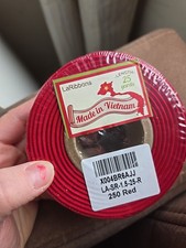 25 yards 1.5 inch Wide Satin Red Ribbon New Sealed