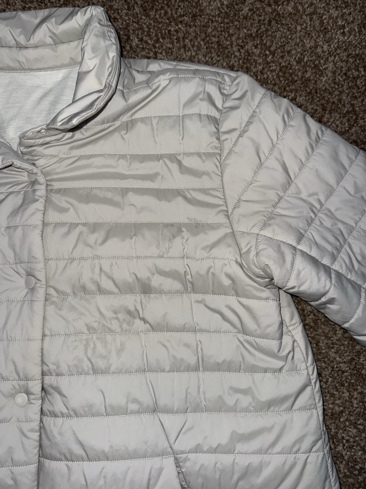 Lululemon Reversible Down Puffer Jacket Snap Butt… - image 6