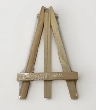 Mini Easel Stand Wood 5 X 3 Inch For Place Settings, Art And Home Decor