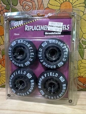 Vintage Brookfield ProGear Inline Rollerblade Replacement Wheels 70mm NOS