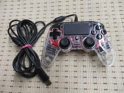 Nacon Compact Controller Gamepad für Playstation 4 PS4 (Kabelgebunden) - Transp