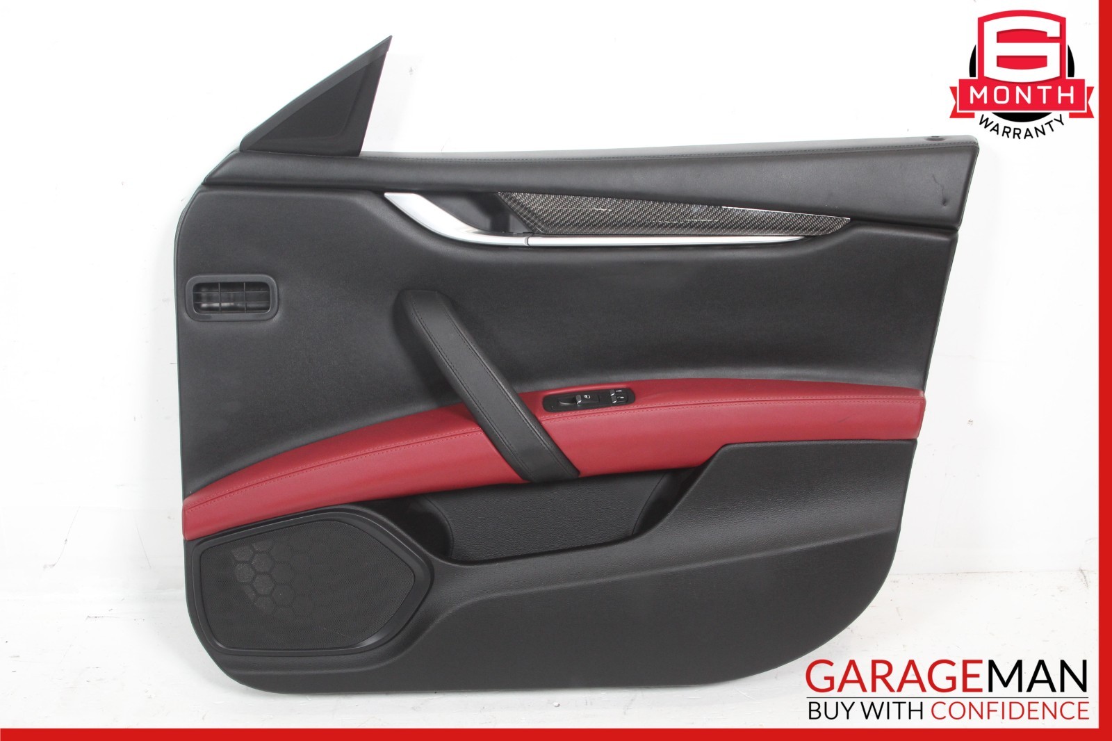 14-22 Maserati Ghibli M157 Front Right Passenger Side Interior Door Panel OEM