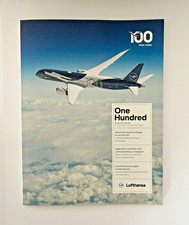 LUFTHANSA One Hundred 100 Jahre Heft Brosch&uuml;re Jubil&auml;umsmagazin limitiert NEU