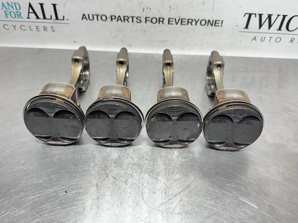 2008-12 HONDA ACCORD 09-14 ACURA TSX 2.4L K24Z3 PISTON & CONNECTING ROD OEM SET - Image 3 of 4