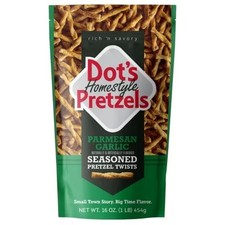 Dot's Pretzels Parmesan Garlic Seasoned Pretzel Twists 16oz