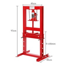 Heavy-Duty 6 Ton Hydraulic Press - Garage/Workshop Bearing & Plate Machine