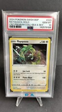 Carte promozionali Pokemon Rayquaza SWSH029 SWSH: Spada e Scudo PSA 10 TAIL SWIRL