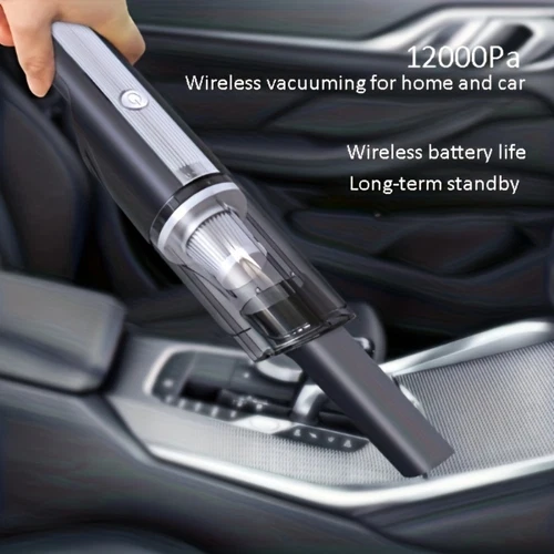 12000Pa Handheld Vacuum Cleaner Mini Portable Car Auto Home Wireless Duster