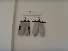 Baby Boys' Grey Trousers 2 pairs Newborn/1-2 Months
