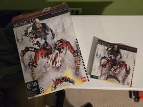 LEGO BIONICLE Vezon & Fenrakk (8764) 99% complete (no chain +) Read Description