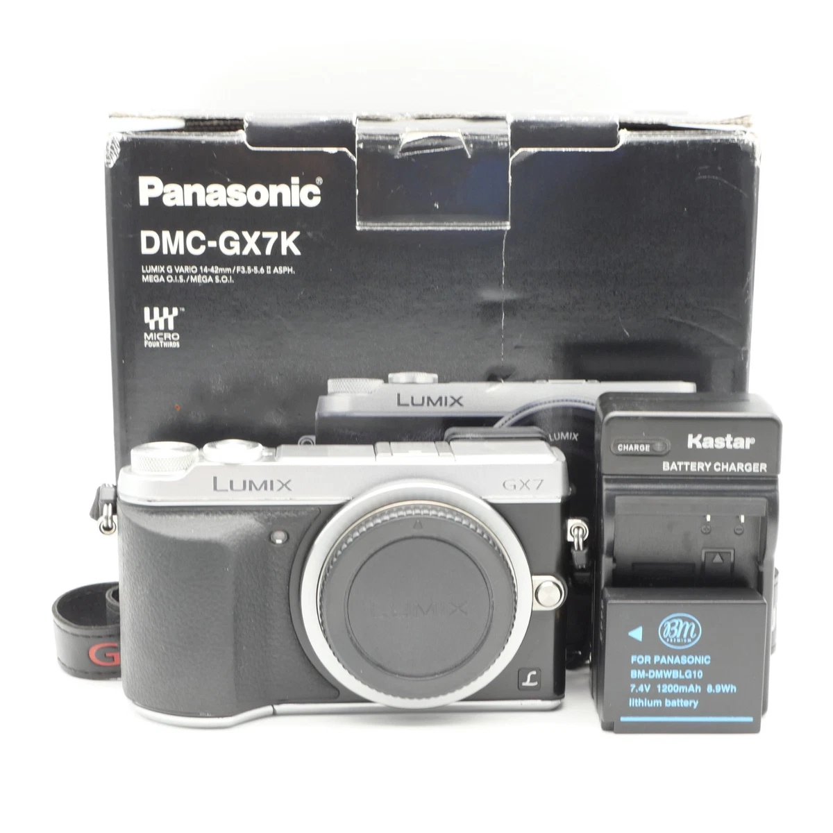 Panasonic LUMIX Panasonic Lumix GX7 3-9.9x Digital Cameras for