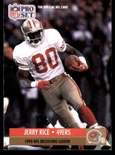 Jerry Rice 1991 Pro Set #11 49ers NFL READ FREE SHIPPING AutographDen