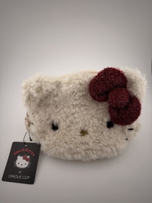 Hello Kitty Opaque.clip Sanrio Characters Collaboration Bag/ Pouch From Japan