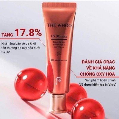 The History of Whoo UV Ultimate Red Vitamin Sunscreen 75ml Set