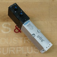 Festo VSVA-B-P53U-ZD-A1-1T1L Solenoid Valve, 45-145 PSI, 24 VDC, 539160 - NEW