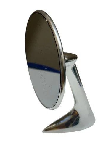 1950's Chevy GM Pontiac Door Rear View Mirror Chrome 565482 M751 OEM
