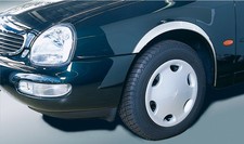 Barres de Défilement pour Roues Lot Hochglanz-Edelstahl Ford Scorpio + Break