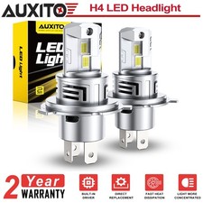 H4 9003 LED Headlight Bulbs 6500K for Ford F-150 2004-2024 High Low Beam 33000LM