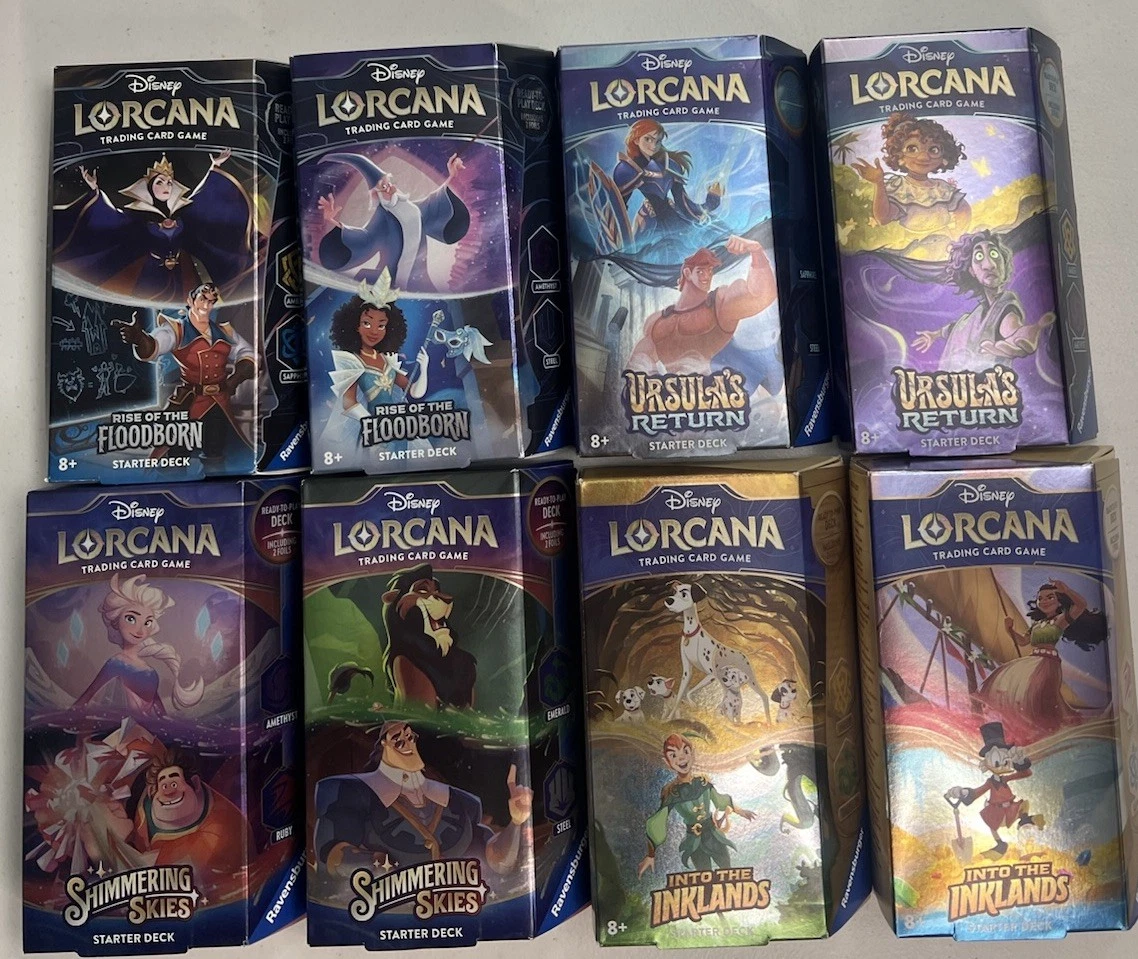 Preços baixos em Jogos de cartas colecionáveis Disney Lorcana TCG