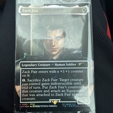 Sealed Zack Fair Magic the Gathering MTG Prom...