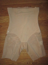 HoneyLove SuperPower Short All Over Sculpt Targeted Shape Wear Sand Sz L Lg NWOT