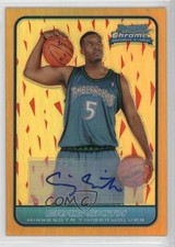 2006 Bowman Draft Picks & Stars Chrome Gold Refractor 28/50 Craig Smith Auto 3c7