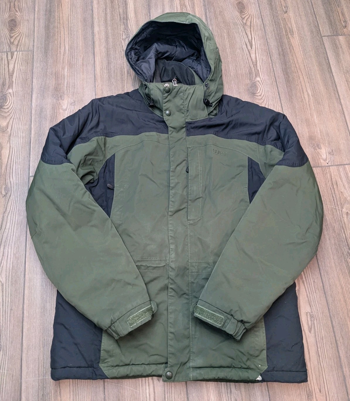 LL Bean Jacket Ripstop Nylon Thinsulate Quilted M… - image 1