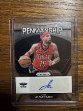 2023-24 Panini Prizm - Penmanship Jose Alvarado #PNM-ALV Autograph Knicks