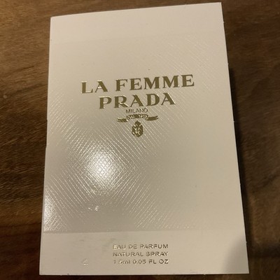 PRADA LA FEMME EAU DE PARFUM SPRAY FOR WOMEN 0.05 Oz / 1.5ml DISCONTINUED