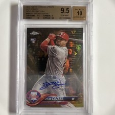 2018 Topps Chrome Update Series Dylan Cozens Auto/50  BGS 9.5 Auto 10