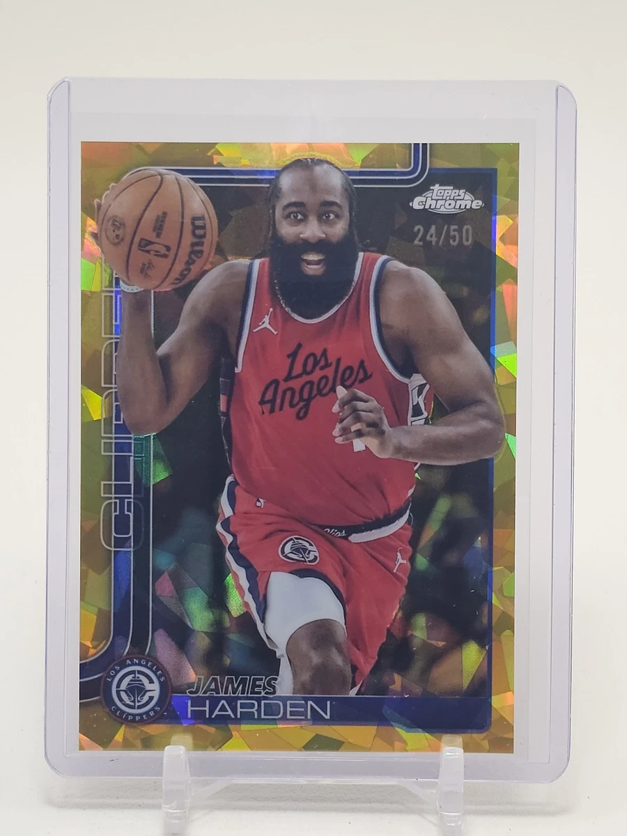 Topps James Harden Basketball Serial Numbered Sports Trading Cards