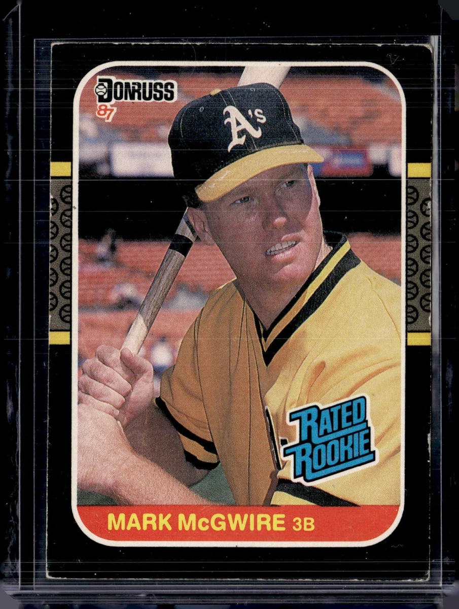 Donruss Mark McGwire Baseball 1987 Season Sports Trading Cards
