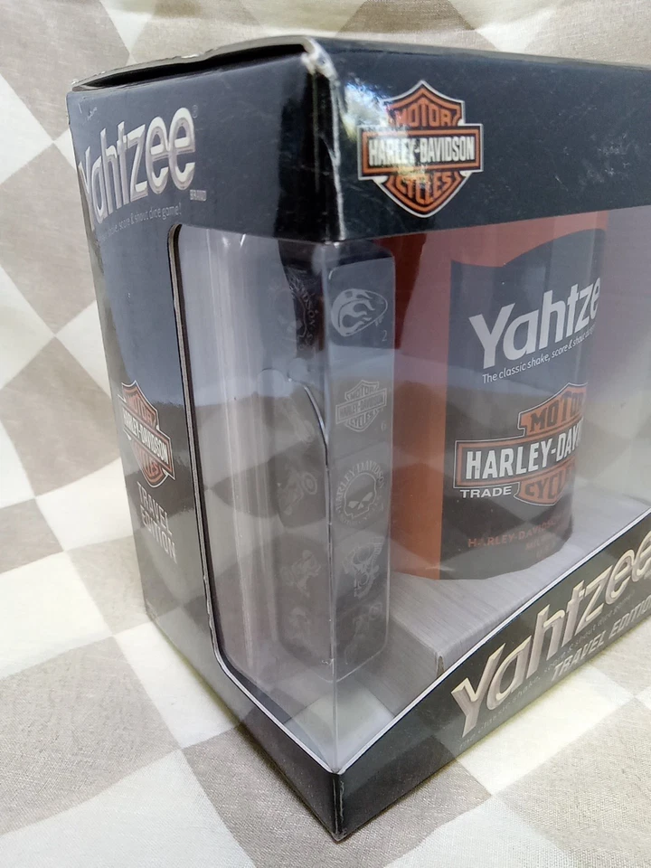 Harley Davidson Yahtzee Game Hasbro USAopoly 2008 - New Factory Sealed - Image 2 of 4