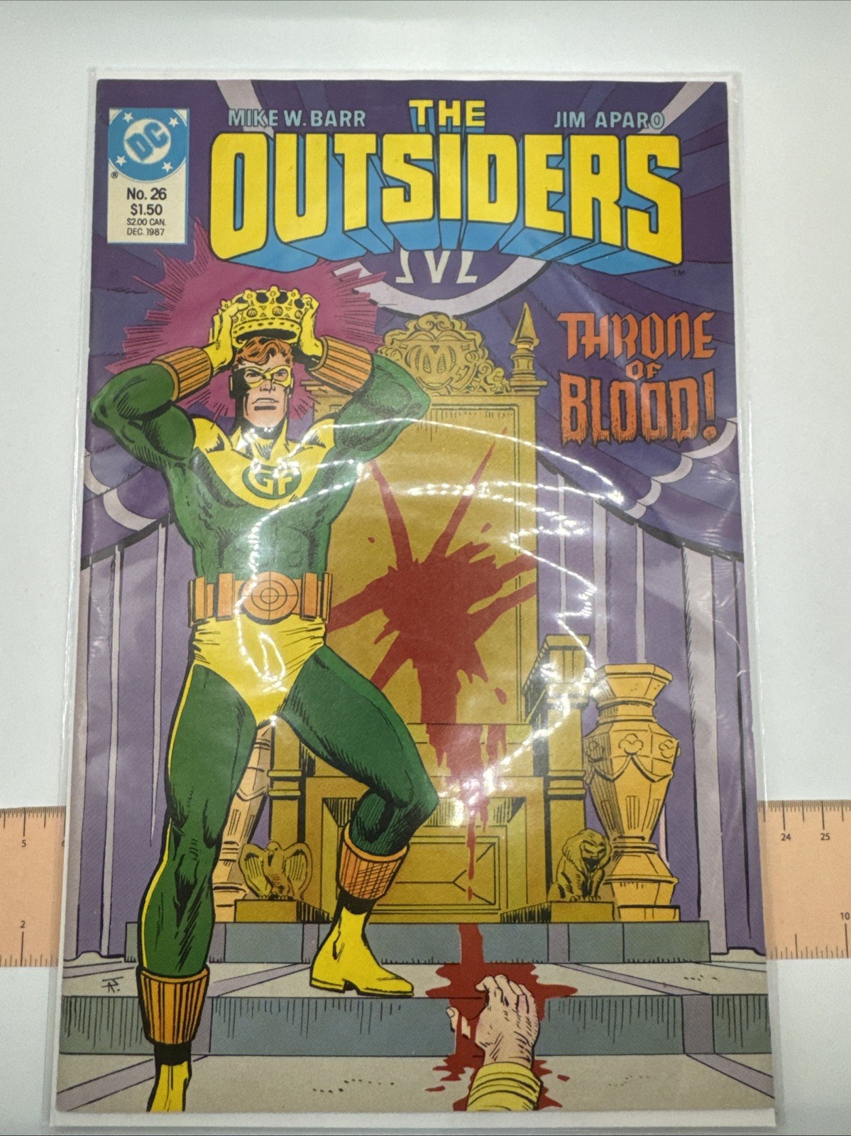 The Outsiders #26 (DC Comics December 1987)