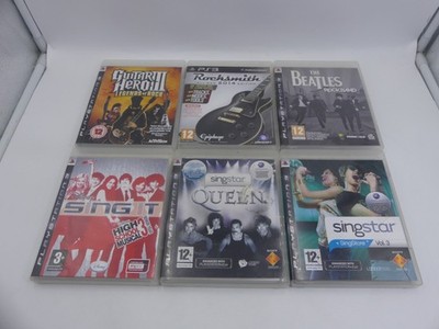 sing star it queen vol3 guitar hero legends of rock PlayStation 3 (PS3) bundle