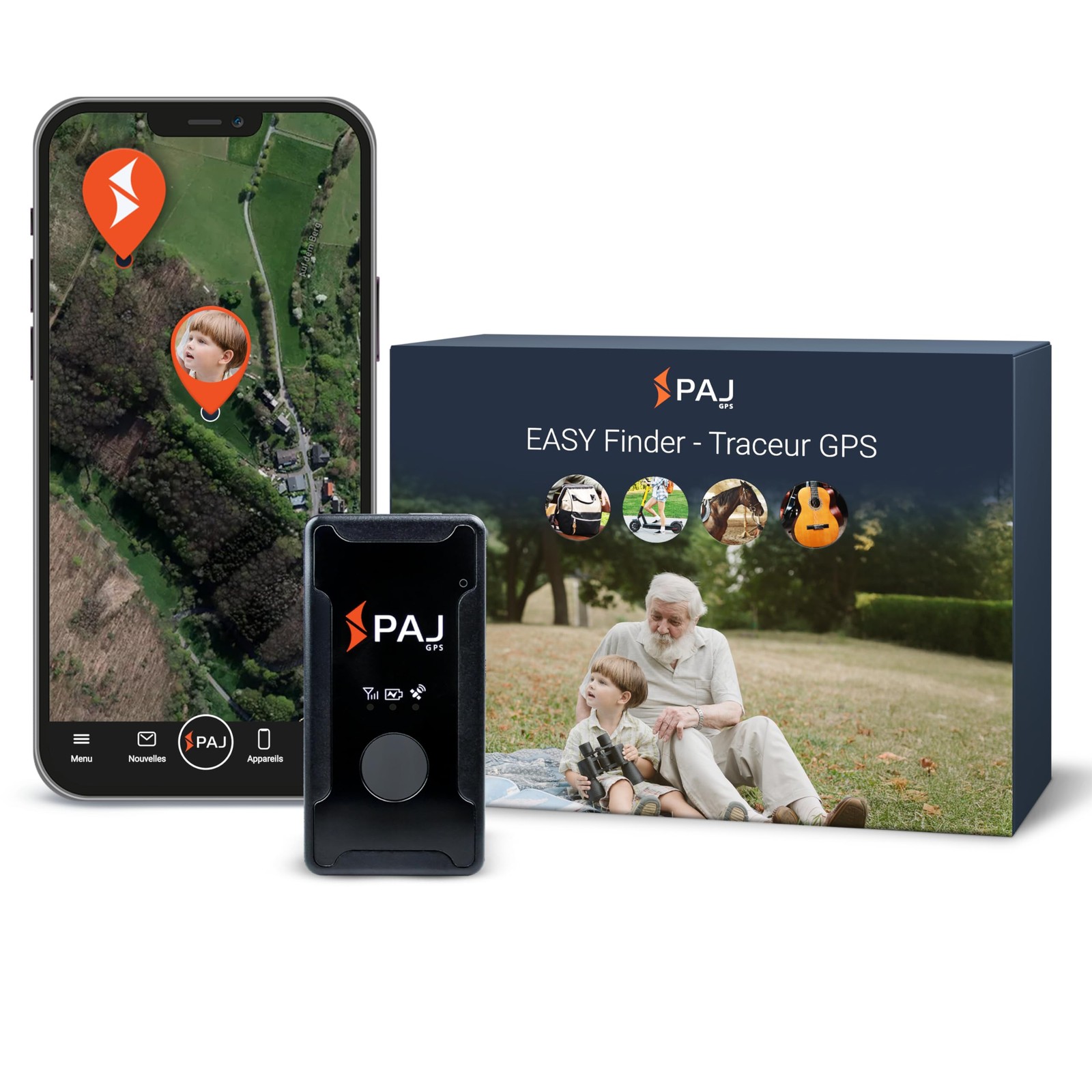 Traceur GPS 4G pour enfants et seniors atteints de démence
