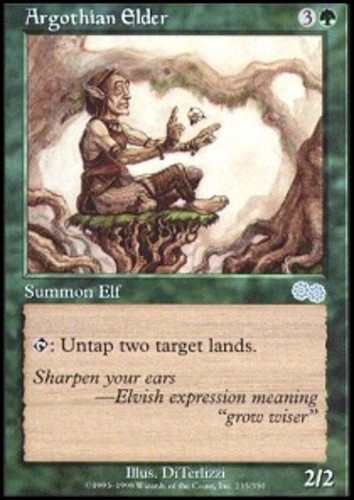 Argothian Elder (D, English) Green - 233/335 MTG Urza's Saga