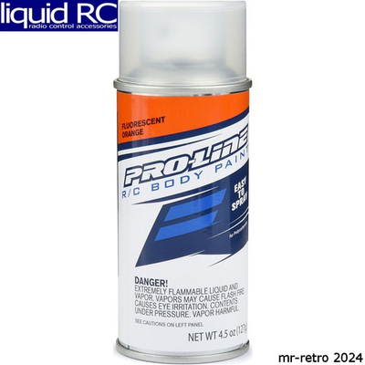 #ad #ad Pro Line 643901 Pro Line RC Body Spray Paint Fluorescent Orange $12.99