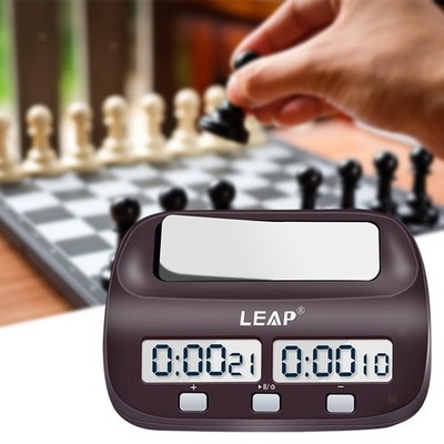 Schachuhr Timer Erinnerungslicht Digitaluhr Verzögerungsfunktion I-Go für Schach
