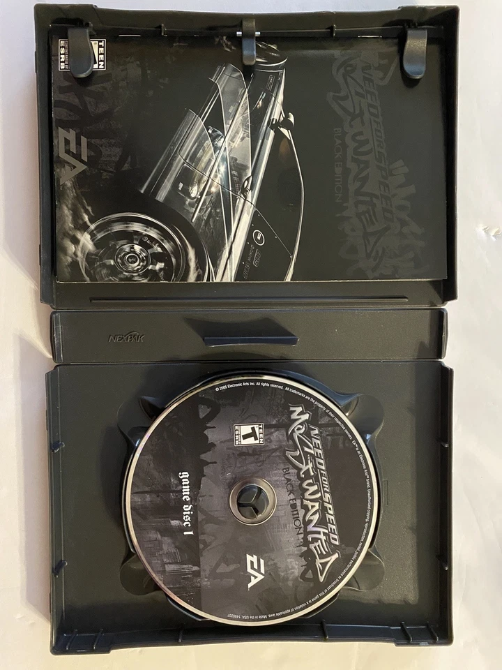 Need for Speed Most Wanted-Black Edition (PC ) w/Manual and Code, 5  Disc Set - Image 3 of 4