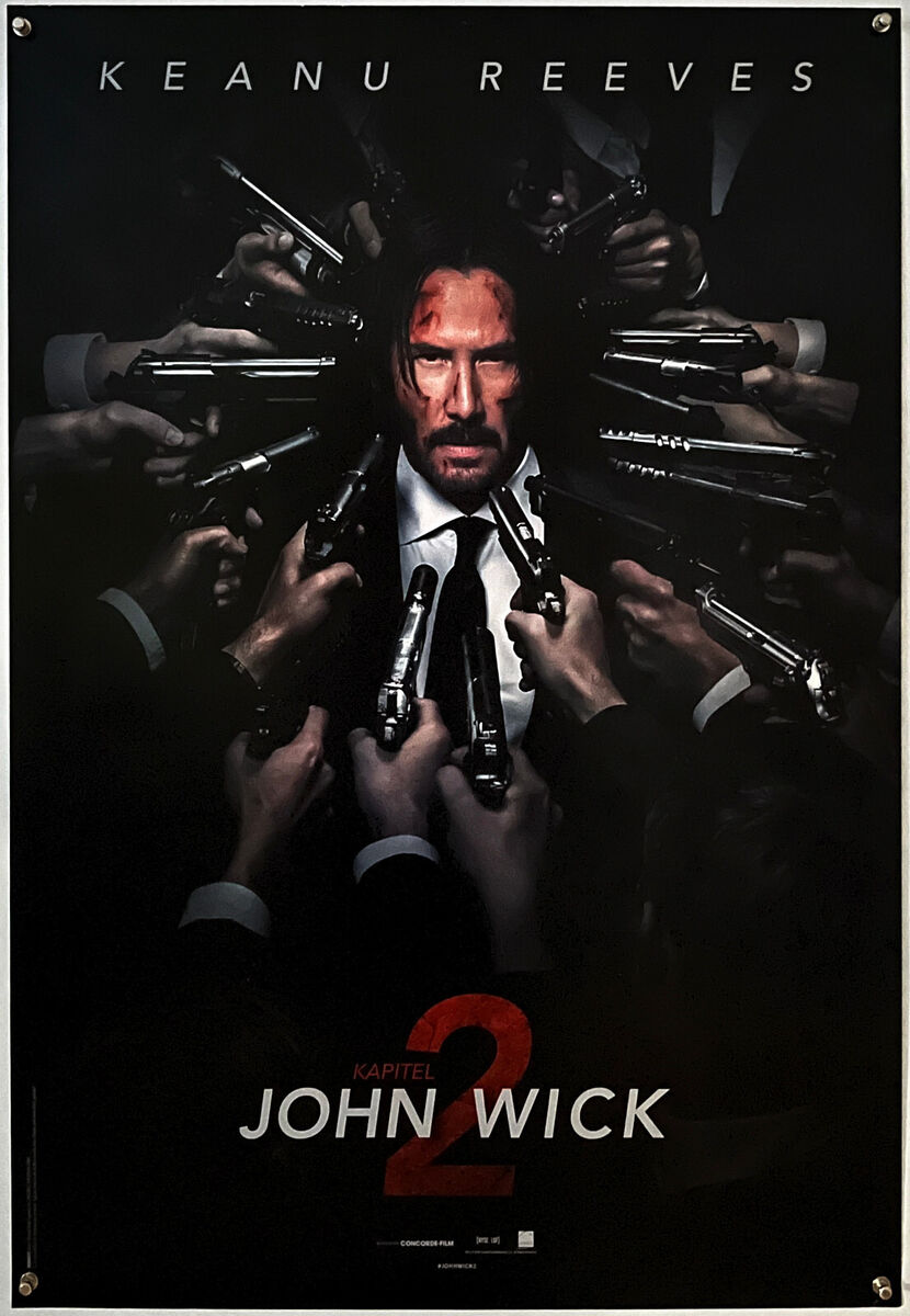 John Wick: Chapter 2 Movie Poster 2017 1 Sheet (27x41)