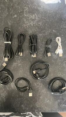 Assorted Length USB 2.0 A to Micro-USB B Cable Cord