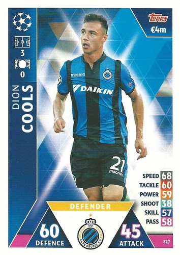 TOPPS MATCH ATTAX - CHAMPIONS LEAGUE 2018/19 FOOTBALL CARDS nos. 289 -396 (OF02) - Picture 39 of 108