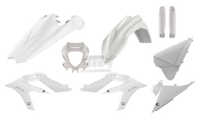 POLISPORT KUNSTSTOFF KOMPLETTSET ENDURO WEISS BETA XTRAINER 300 2020-2022
